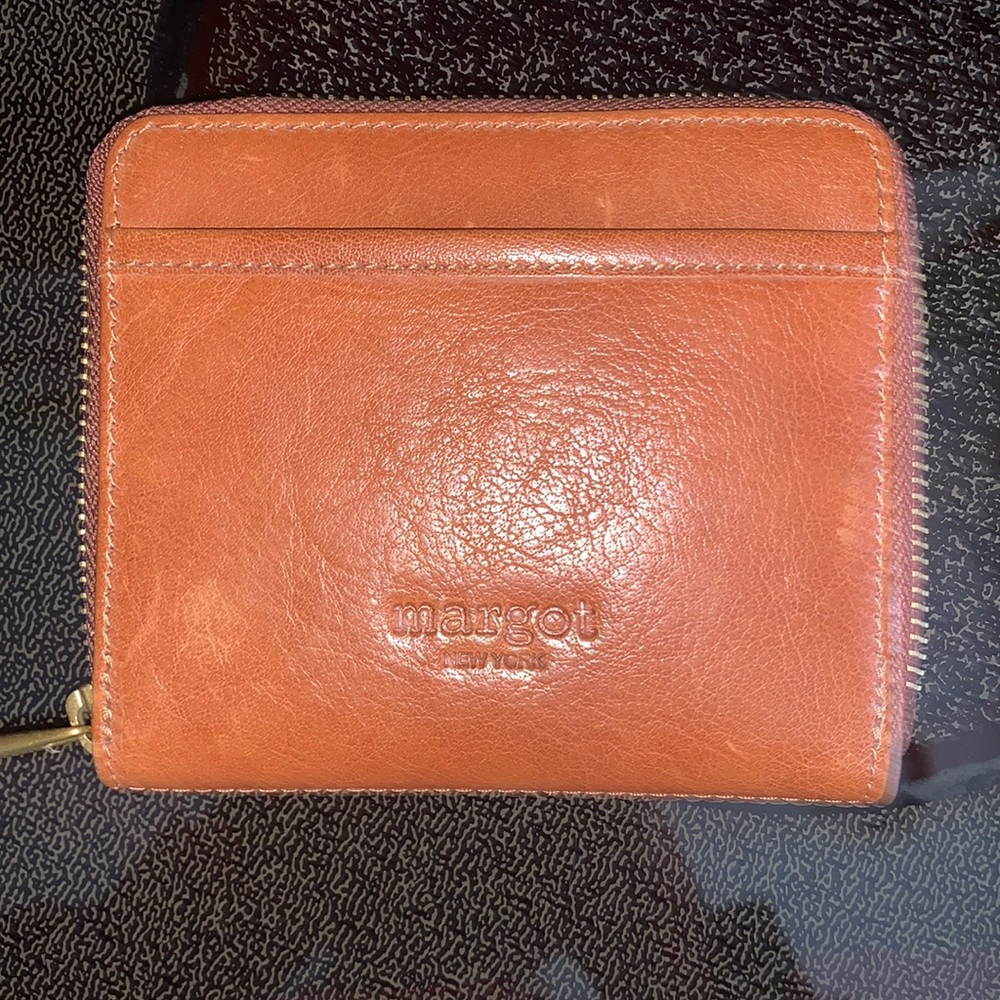 Margot New York Small Zip Wallet Womens